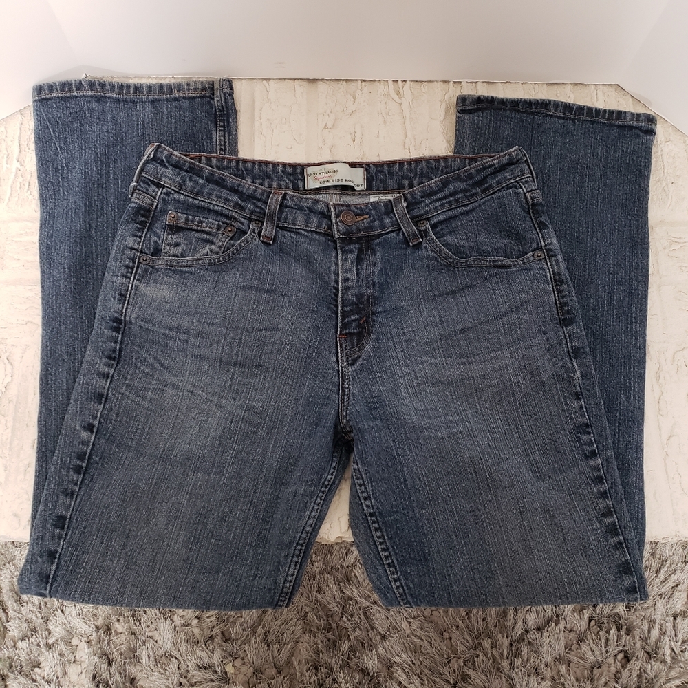 Levi Strauss Signature Low Rise Boot Cut Jeans 12